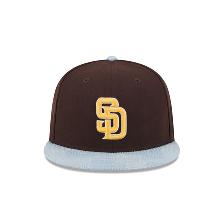 San Diego Padres Patch Denim 59FIFTY Fitted Hat