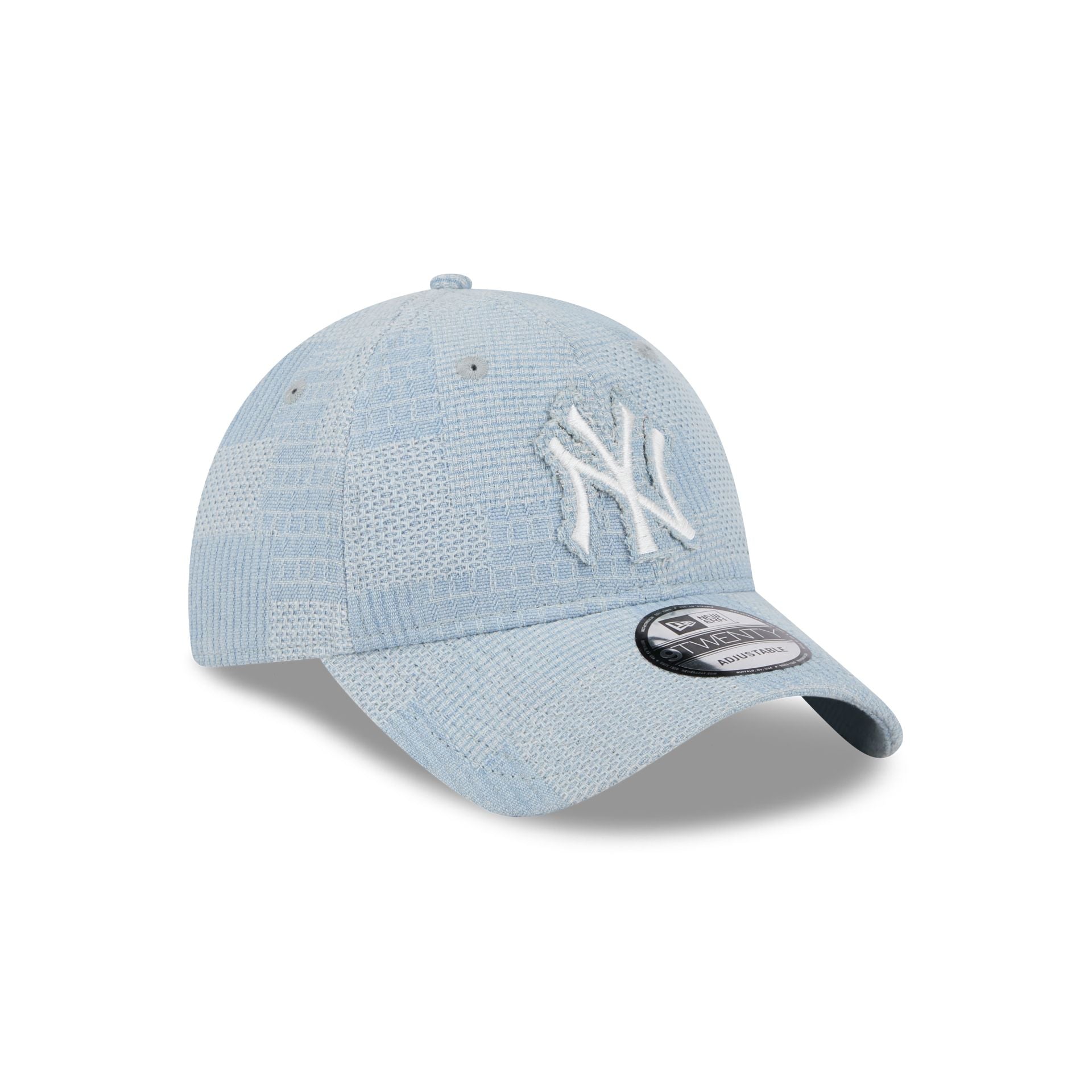 New York Yankees Patch Denim 9TWENTY Adjustable Hat