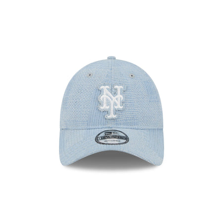 New York Mets Patch Denim 9TWENTY Adjustable Hat