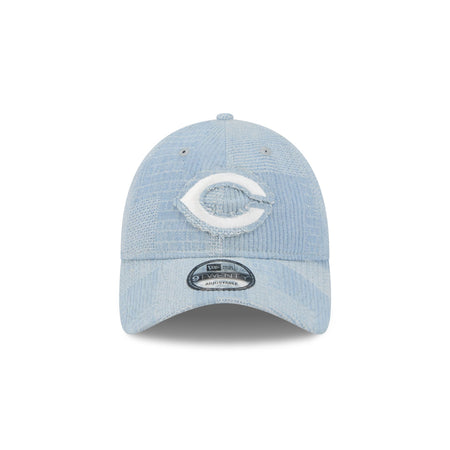 Chicago Cubs Patch Denim 9TWENTY Adjustable Hat