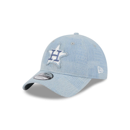 Houston Astros Patch Denim 9TWENTY Adjustable Hat