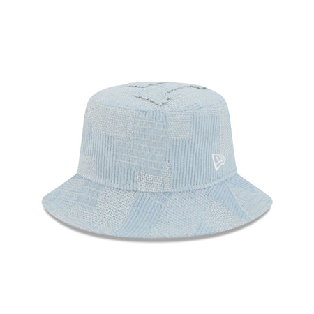 Los Angeles Dodgers Patch Denim Bucket Hat