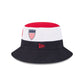Team USA Olympics Color Block Bucket Hat