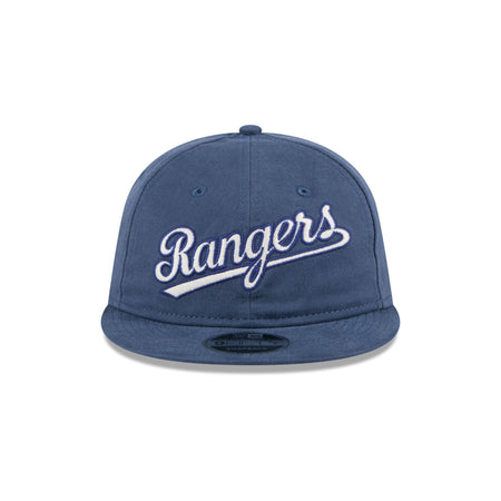 Texas Rangers Vintage Retro Crown 9FIFTY Snapback Hat