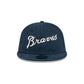 Atlanta Braves Vintage Retro Crown 9FIFTY Snapback Hat