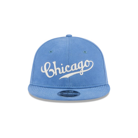 Chicago Cubs Vintage Retro Crown 9FIFTY Snapback Hat