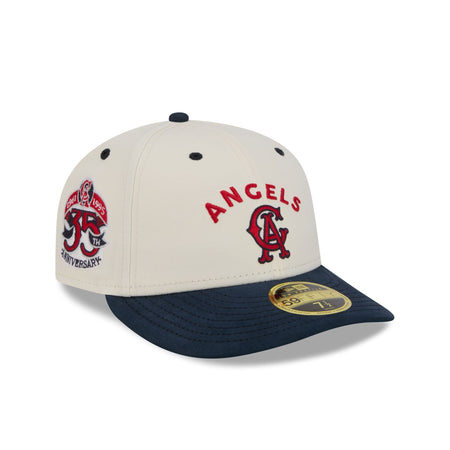 Los Angeles Angels Vintage Stack Low Profile 59FIFTY Fitted Hat