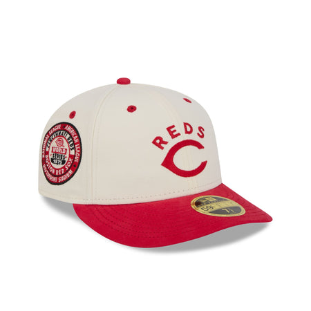 Cincinnati Reds Vintage Stack Low Profile 59FIFTY Fitted Hat