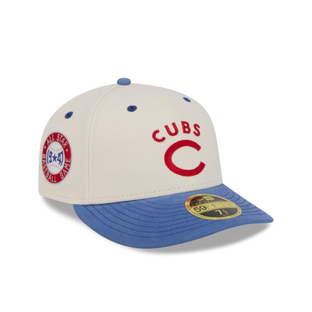 Chicago Cubs Vintage Stack Low Profile 59FIFTY Fitted Hat