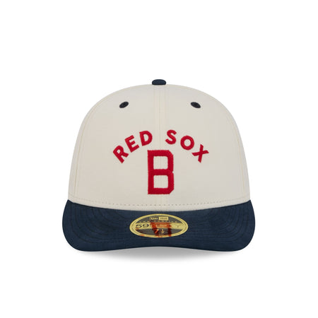 Boston Red Sox Vintage Stack Low Profile 59FIFTY Fitted Hat