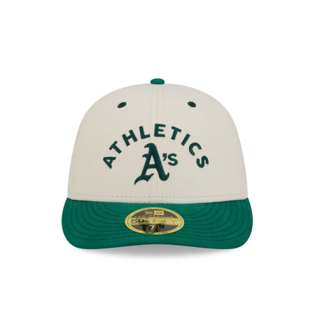 Oakland Athletics Vintage Stack Low Profile 59FIFTY Fitted Hat