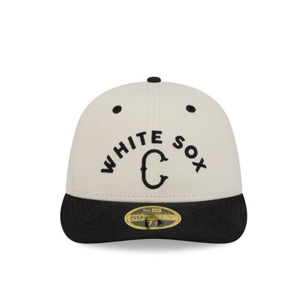 Chicago White Sox Vintage Stack Low Profile 59FIFTY Fitted Hat