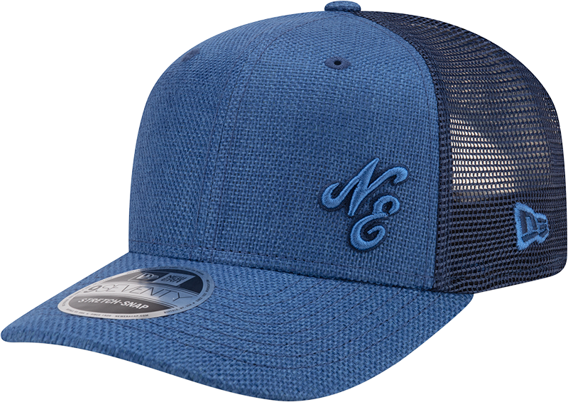 New Era Cap Heather Blue 9SEVENTY Trucker Hat