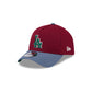 Los Angeles Dodgers Cherry 9FORTY A-Frame Snapback