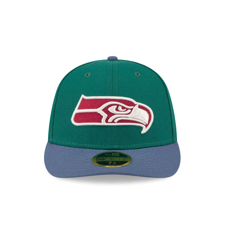 Seattle Seahawks Green Gemstone Low Profile 59FIFTY Fitted