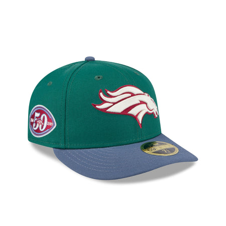 Denver Broncos Green Gemstone Low Profile 59FIFTY Fitted