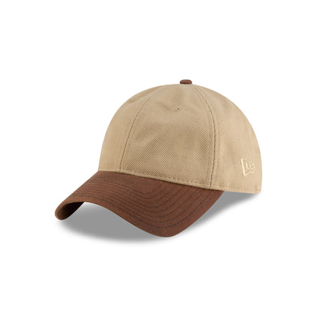 New Era Cap Heavy Twill Beige 9TWENTY Adjustable Hat