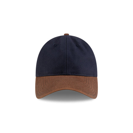 New Era Cap Heavy Twill Navy 9TWENTY Adjustable Hat