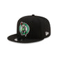 Boston Celtics Basic Black 9FIFTY Snapback Hat