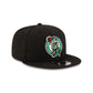 Boston Celtics Basic Black 9FIFTY Snapback Hat