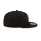 Boston Celtics Basic Black 9FIFTY Snapback Hat