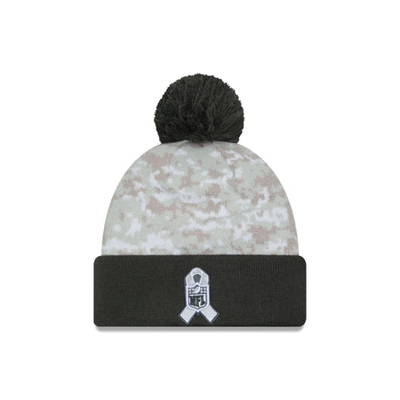 Cincinnati Bengals 2024 Salute to Service Pom Knit Hat