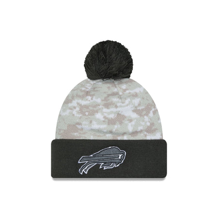 Buffalo Bills 2024 Salute to Service Pom Knit Hat