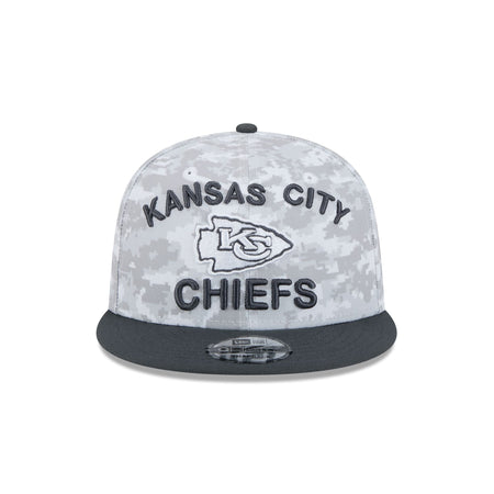 Kansas City Chiefs 2024 Salute to Service 9FIFTY Snapback Hat