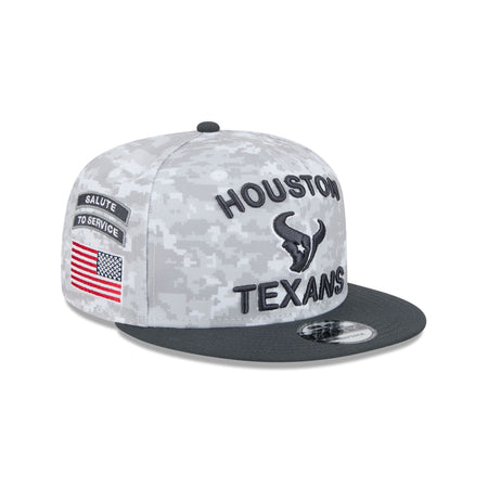 Houston Texans 2024 Salute to Service 9FIFTY Snapback Hat