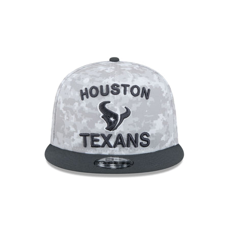 Houston Texans 2024 Salute to Service 9FIFTY Snapback Hat