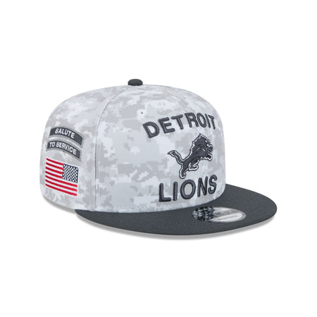 Detroit Lions 2024 Salute to Service 9FIFTY Snapback Hat