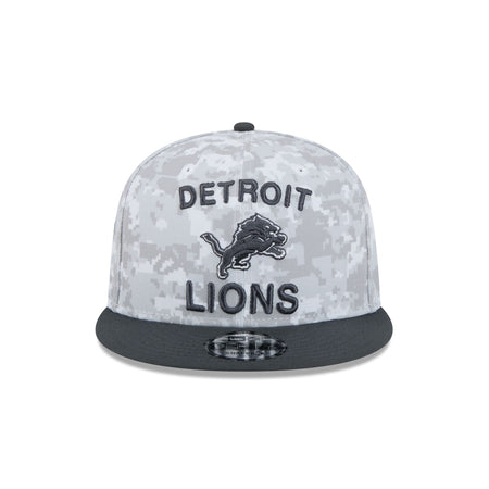 Detroit Lions 2024 Salute to Service 9FIFTY Snapback Hat