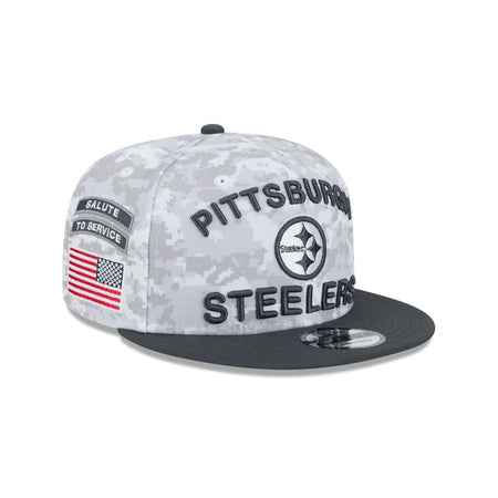 Pittsburgh Steelers 2024 Salute to Service 9FIFTY Snapback Hat