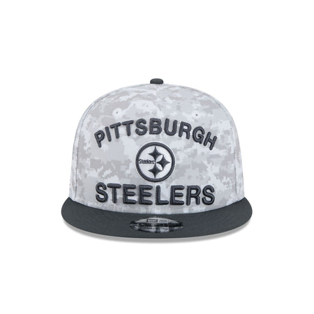 Pittsburgh Steelers 2024 Salute to Service 9FIFTY Snapback Hat