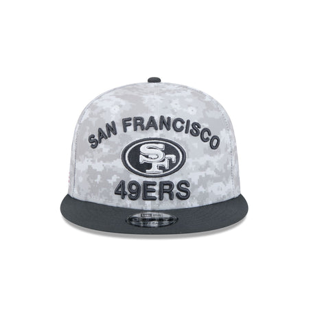 San Francisco 49ers 2024 Salute to Service 9FIFTY Snapback Hat