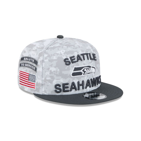 Seattle Seahawks 2024 Salute to Service 9FIFTY Snapback Hat