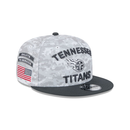 Tennessee Titans 2024 Salute to Service 9FIFTY Snapback Hat