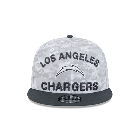 Los Angeles Chargers 2024 Salute to Service 9FIFTY Snapback Hat