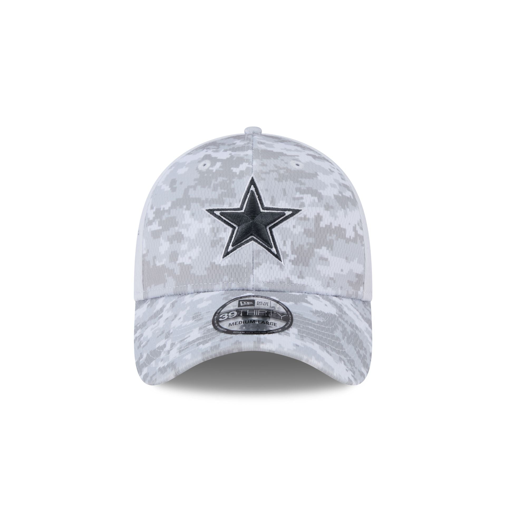 New era Dallas Cowboys Gray Camo Fitted hat top M/L