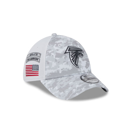 Atlanta Falcons 2024 Salute to Service 39THIRTY Stretch Fit Hat