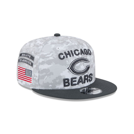 Chicago Bears 2024 Salute to Service 9FIFTY Snapback Hat