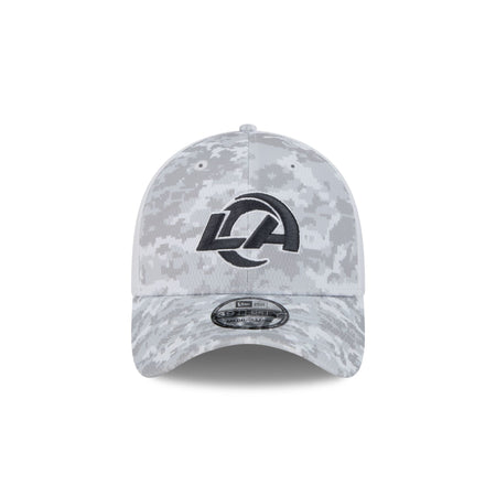 Los Angeles Rams 2024 Salute to Service 39THIRTY Stretch Fit Hat