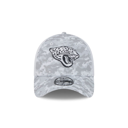 Jacksonville Jaguars 2024 Salute to Service 39THIRTY Stretch Fit Hat