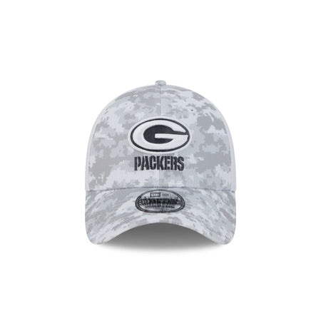 Green Bay Packers 2024 Salute to Service 39THIRTY Stretch Fit Hat