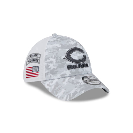 Chicago Bears 2024 Salute to Service 39THIRTY Stretch Fit