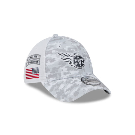 Tennessee Titans 2024 Salute to Service 39THIRTY Stretch Fit Hat