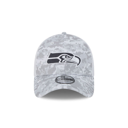 Seattle Seahawks 2024 Salute to Service 39THIRTY Stretch Fit Hat