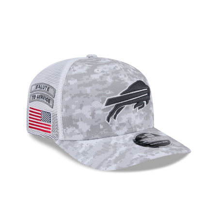 Buffalo Bills 2024 Salute to Service 9SEVENTY Trucker Hat