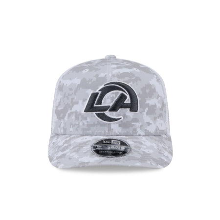 Los Angeles Rams 2024 Salute to Service 9SEVENTY Trucker Hat