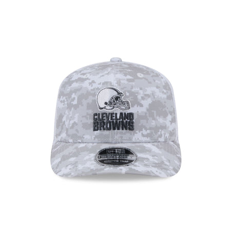 Cleveland Browns 2024 Salute to Service 9SEVENTY Trucker Hat